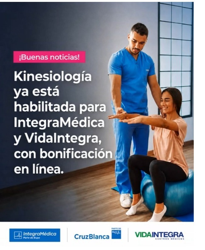 Kinesiologia IntegraMedica VidaIntegra CruzBlanca